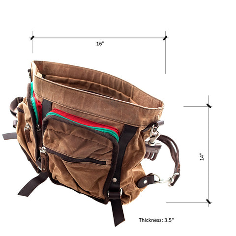 Fashionable Shoulder bag/ Backpack/Sling Bag With Add On Small Waist Bag
