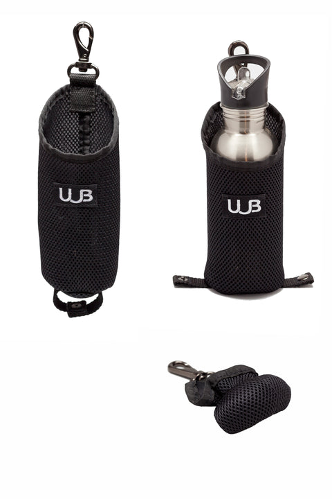 Mesh Bottle Holder With Clasp